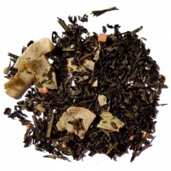 Rokkoko - grün-schwarz Karamell Vanille Kokos-Tee